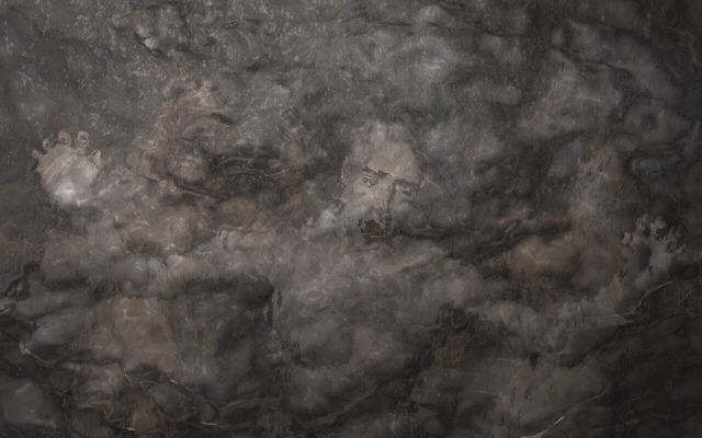Ghouls embedded in ice